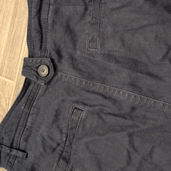 Anthropologie Maeve Navy High Rise A-line Shorts - Picture 7 of 10